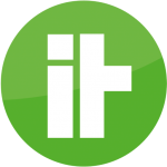 Grün weißes Webseiten Icon rund des IT-Kongress 2021 in Neu-Ulm und Ulm